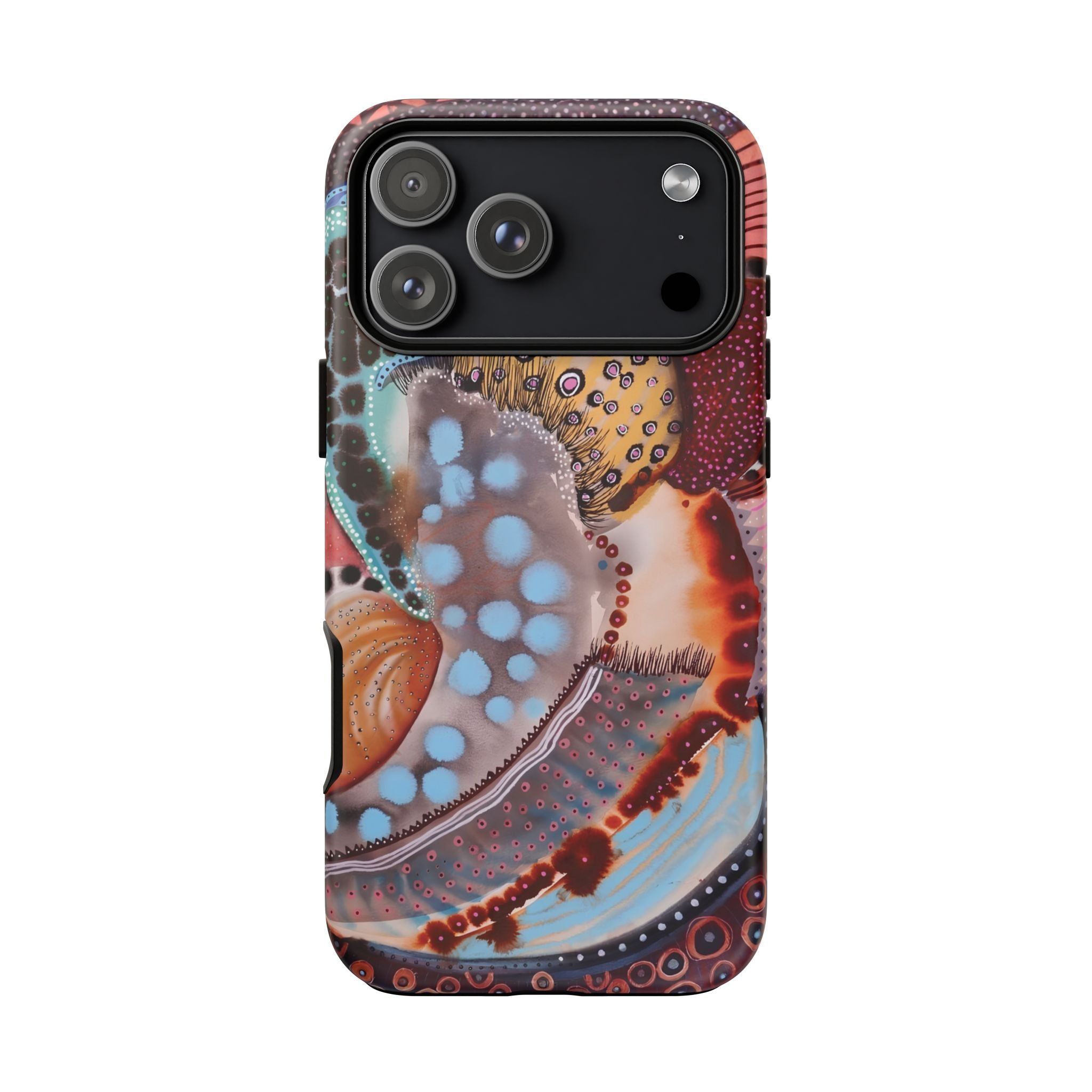 Ocean Echo | Abstract Sea Life iPhone Case