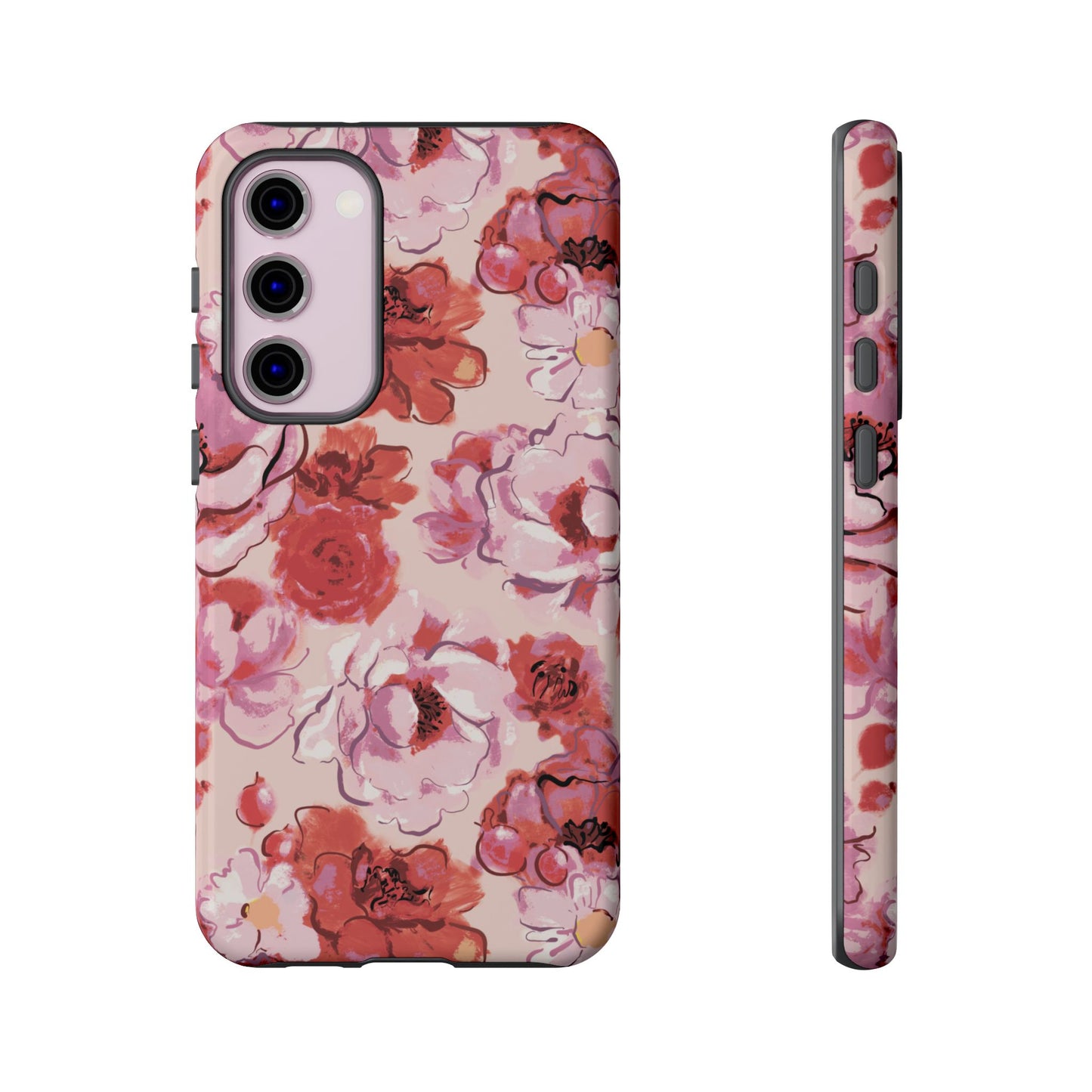 Charmed | Pink Painted Roses Case