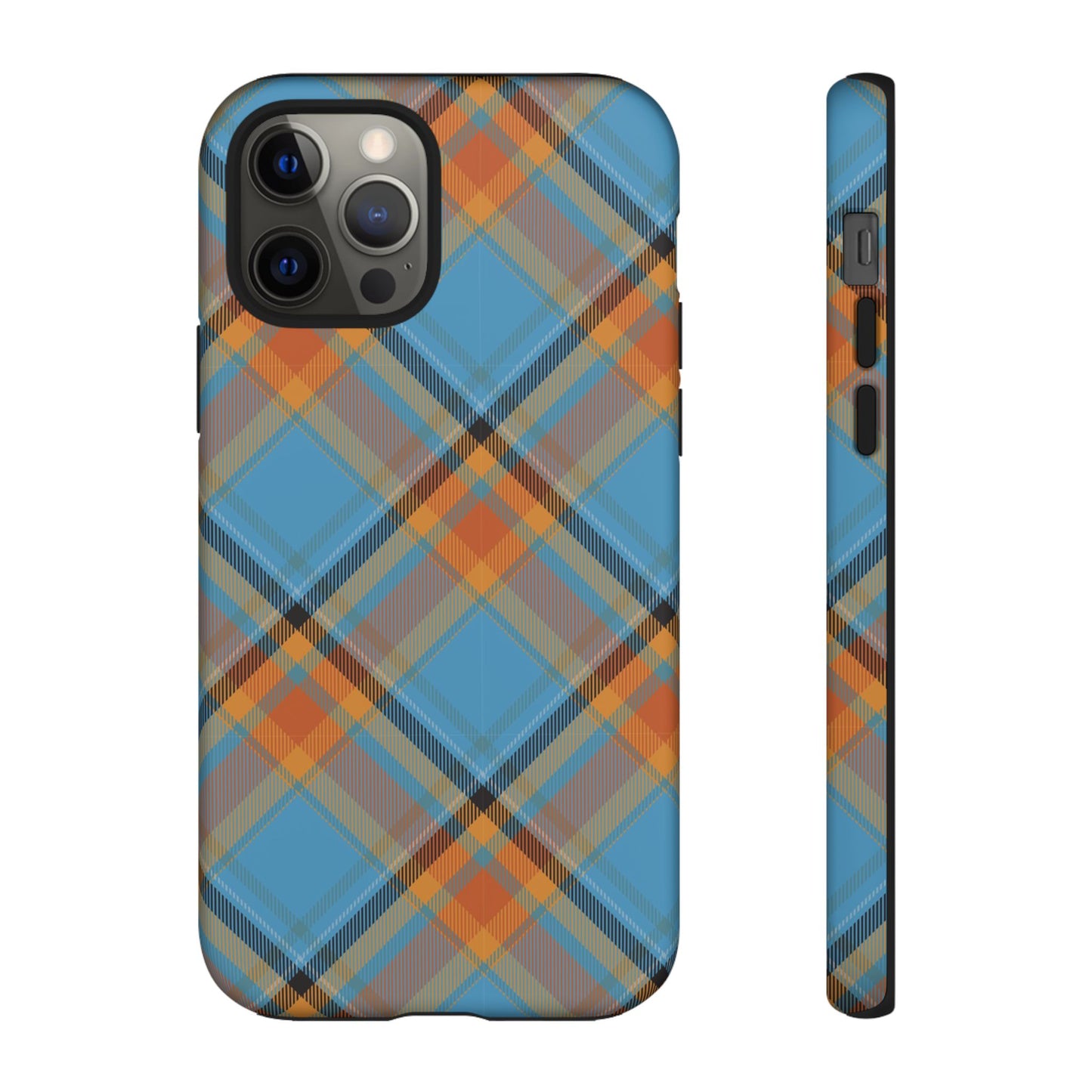 Cozy | Blue Plaid Case