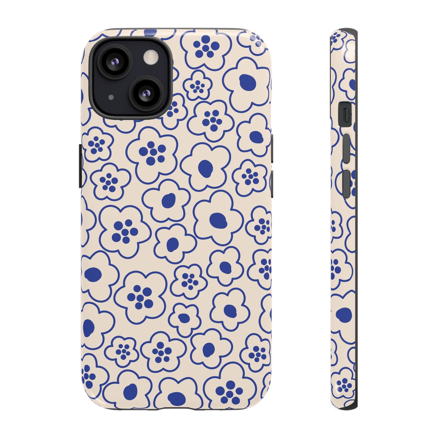 Blossom | Blue Retro Flower Case