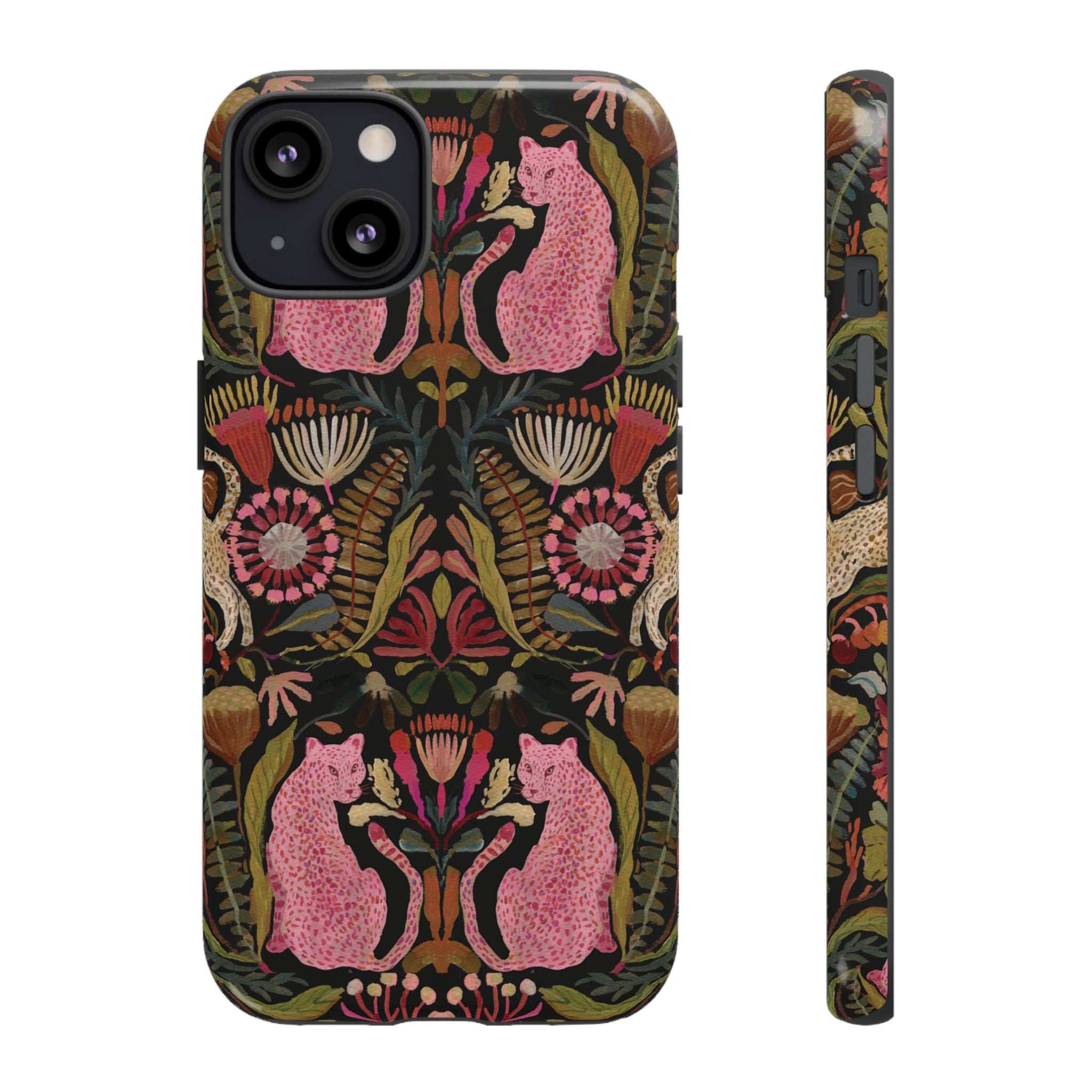 Leopard Garden iPhone Case