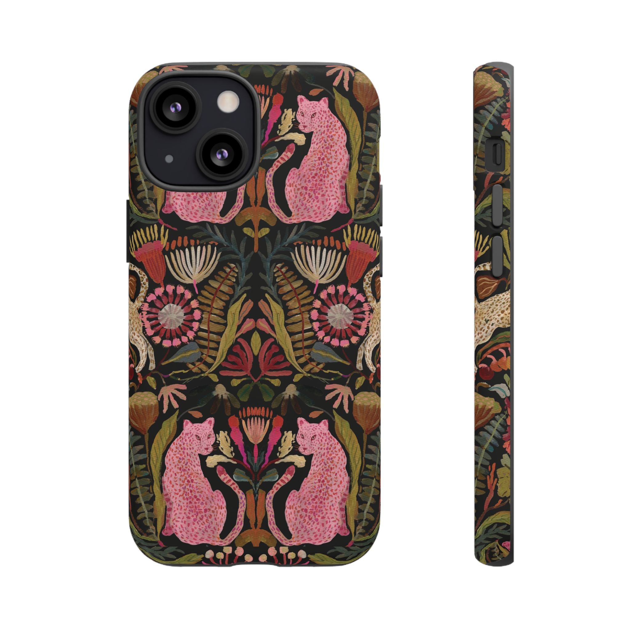 Leopard Garden iPhone Case