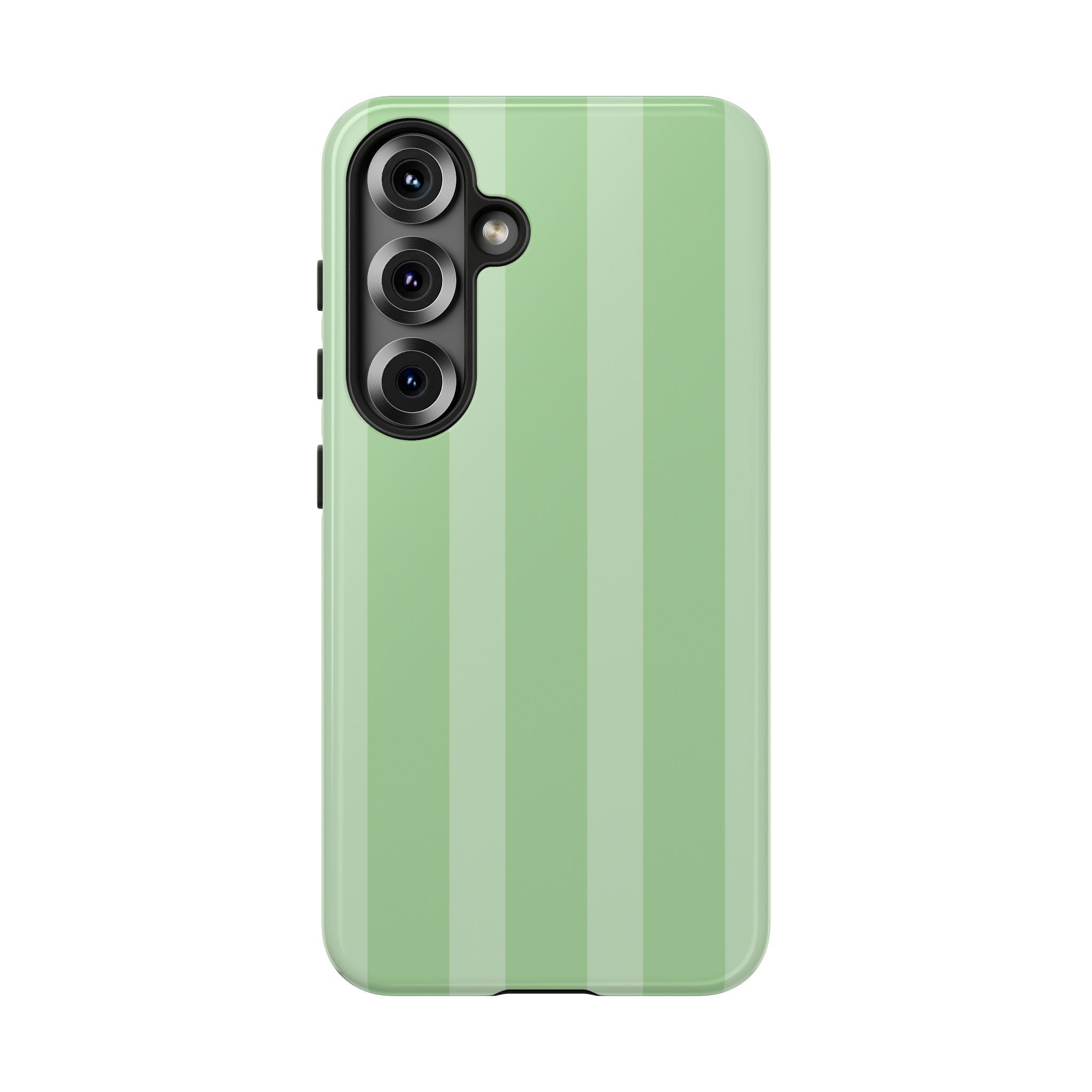 Pistachio Striped Galaxy Case