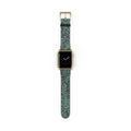Blue Leopard Print Apple Watch Band