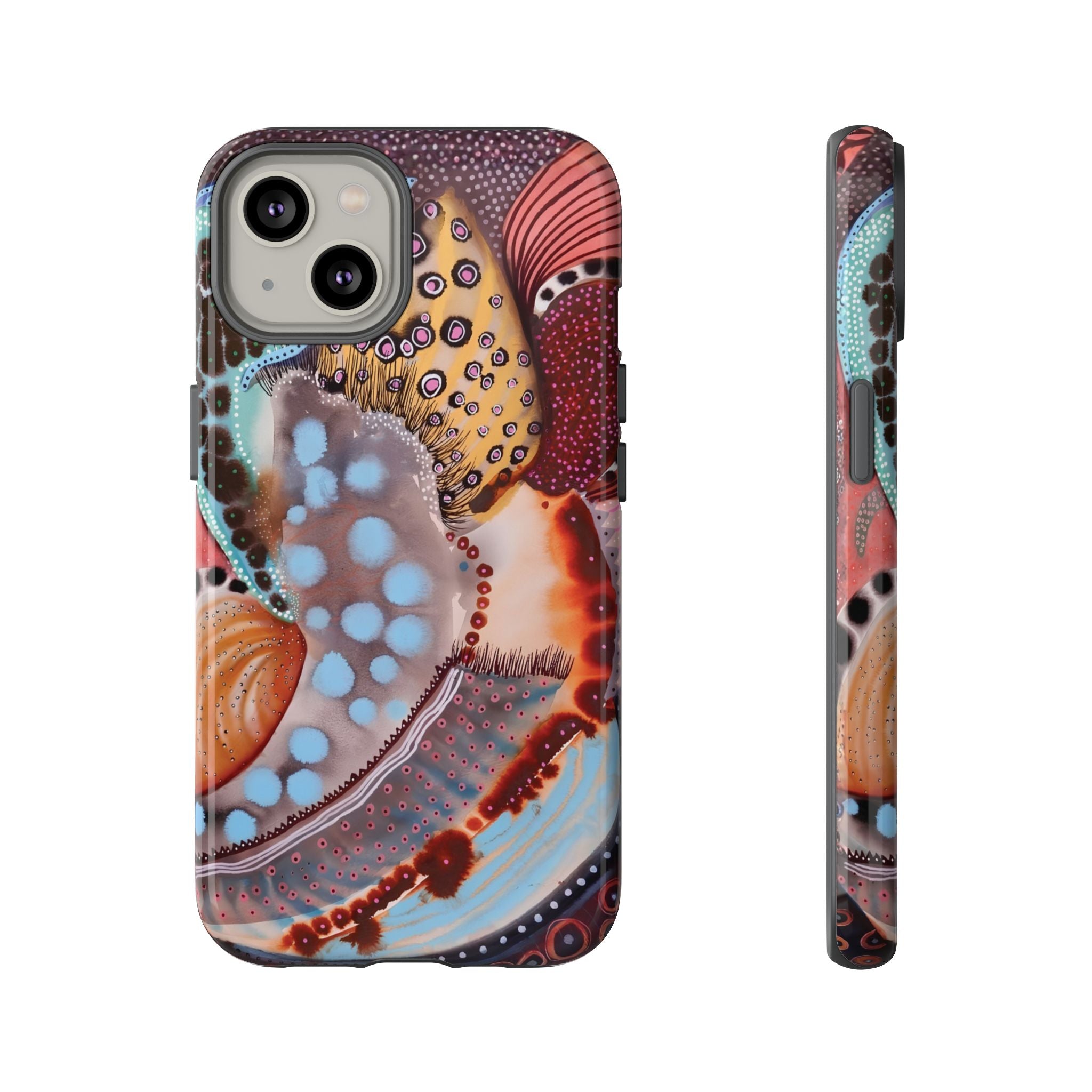 Ocean Echo | Abstract Sea Life iPhone Case