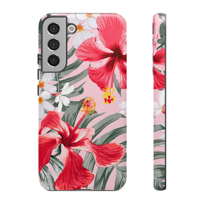 Pua | Pink Hibiscus Floral Case