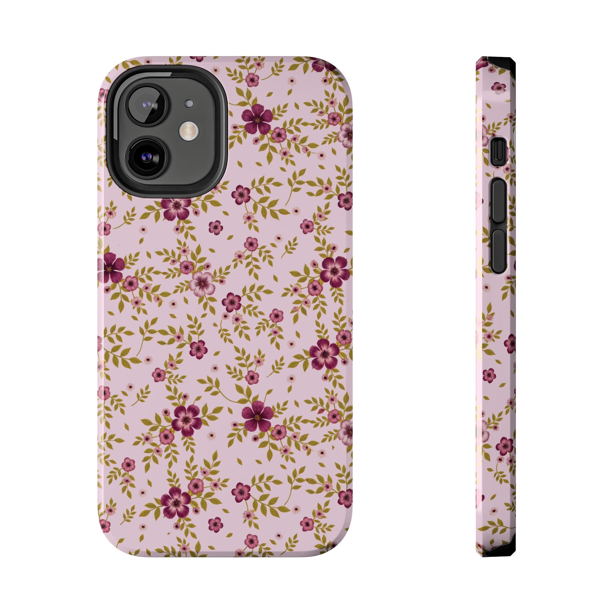 Lilac Petals Purple Floral iPhone Case