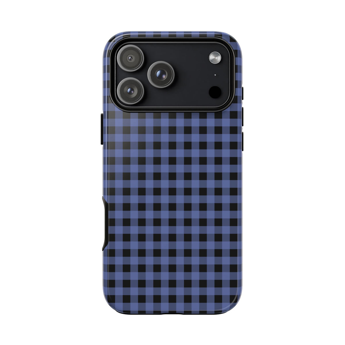 Blueberry Jam | Blue Gingham iPhone Case