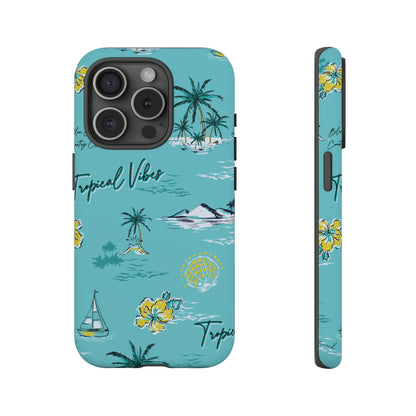 Tropical Vibes | Blue Island Vacation Case