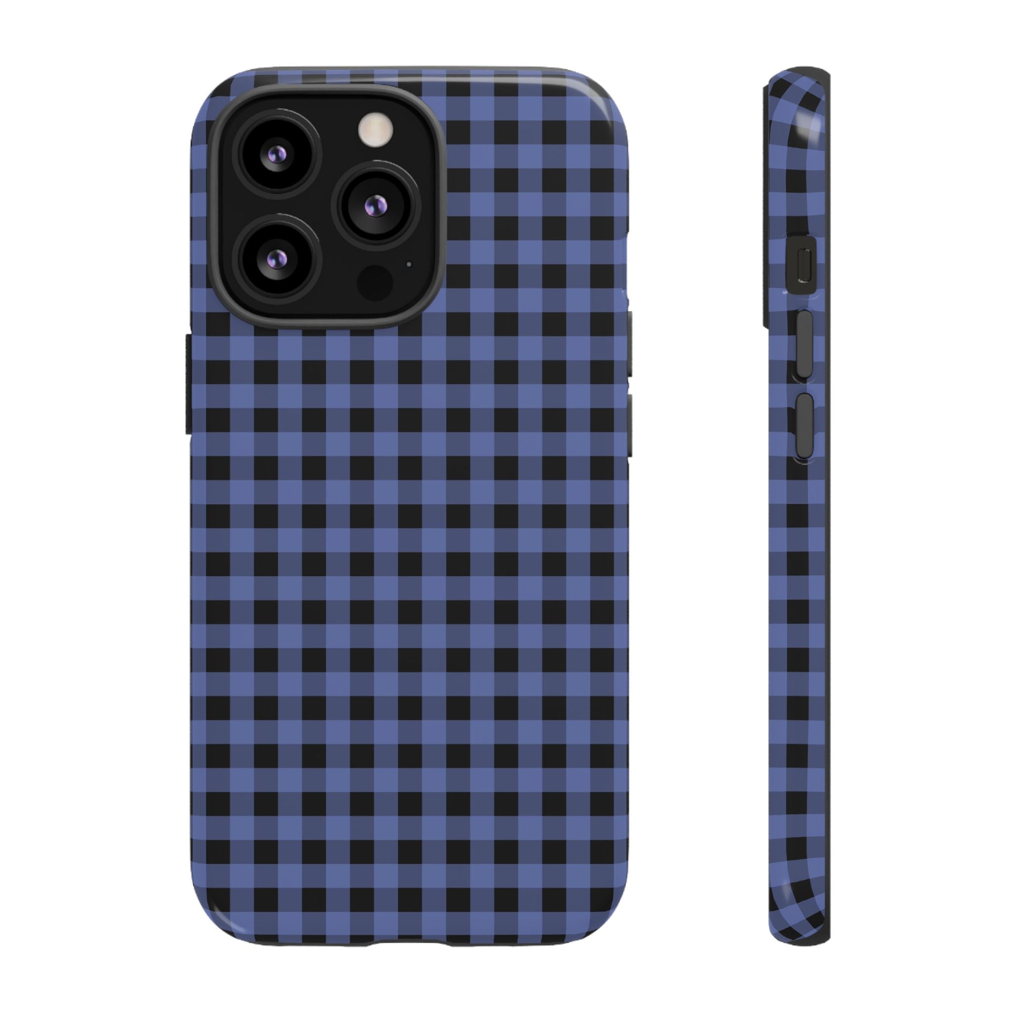 Blueberry Jam | Gingham iPhone Case