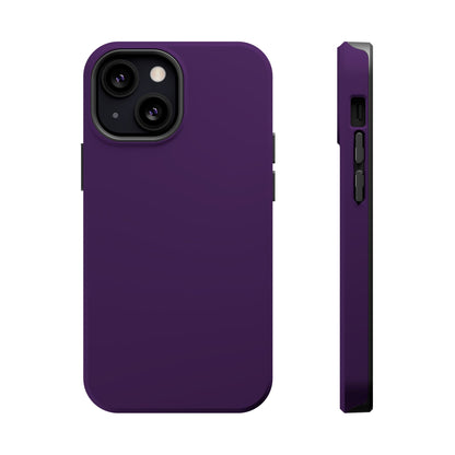 Midnight Plum | Satin Finish iPhone Case