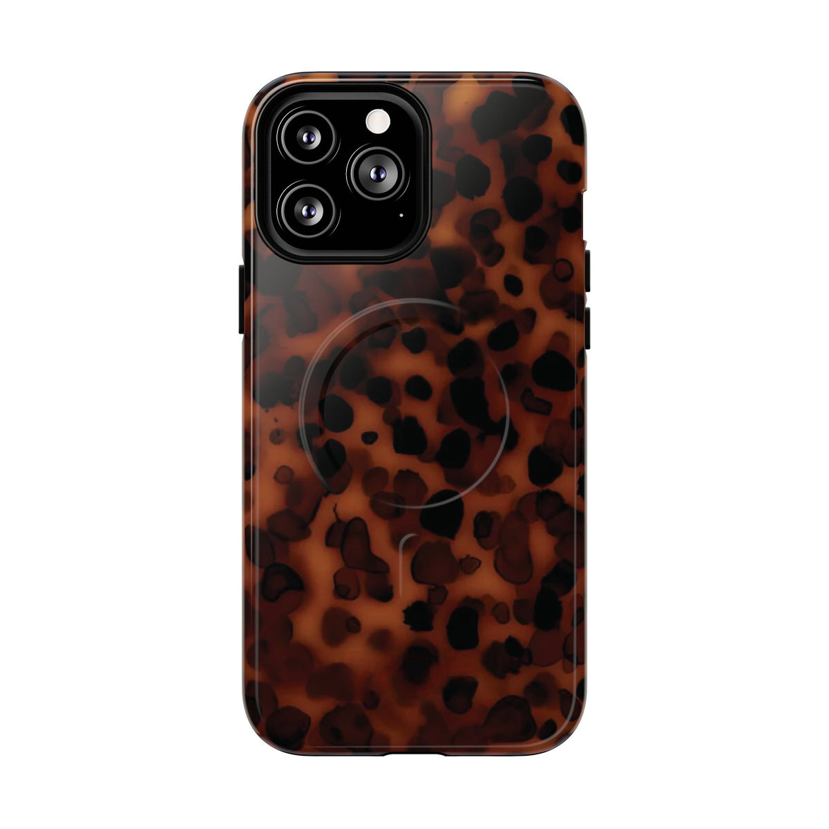 Shell Game | Dark Tortoiseshell Print MagSafe Case