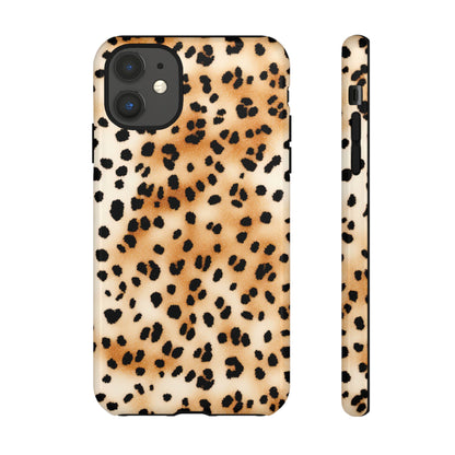 Funda para iPhone con estampado de guepardo