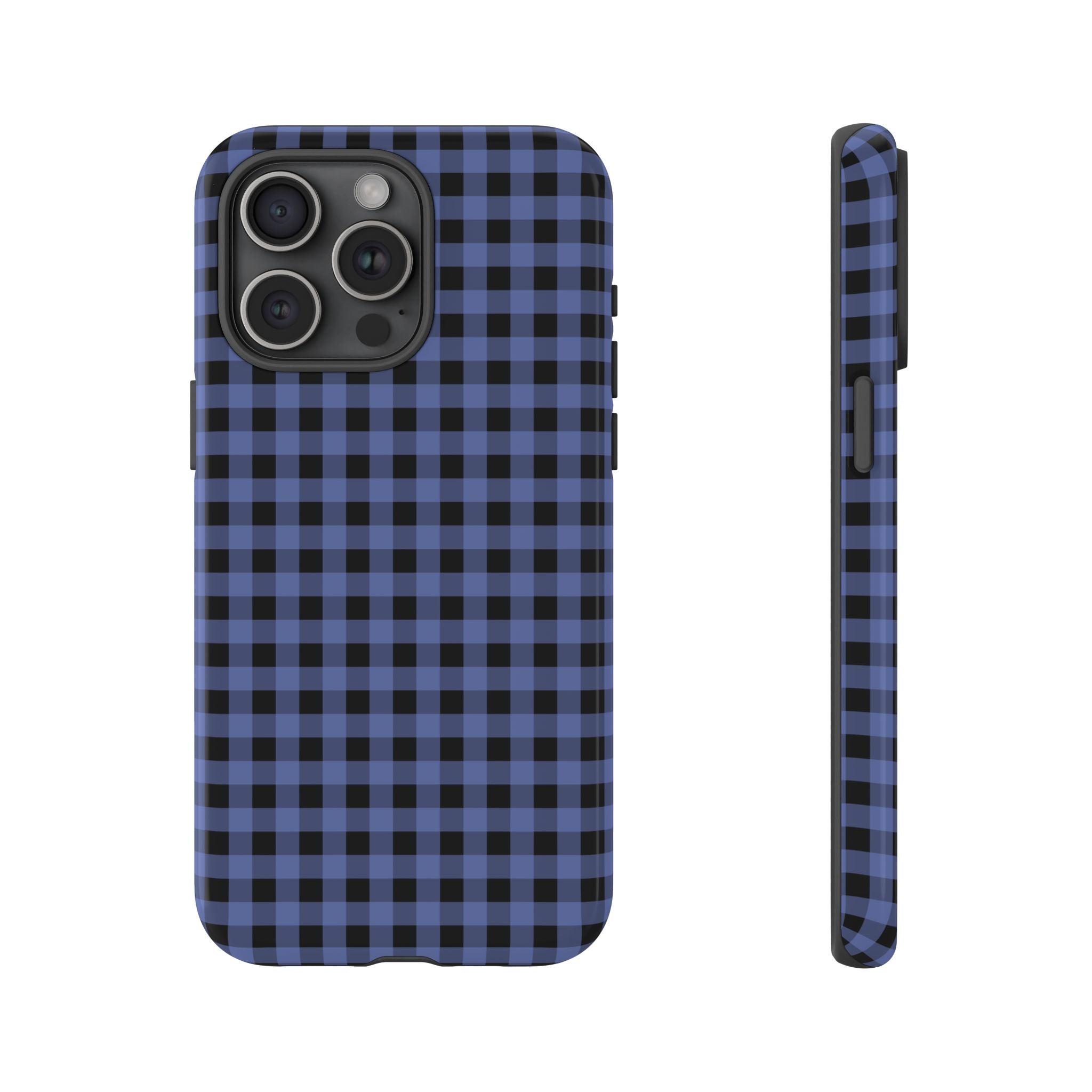 Blueberry Jam | Gingham iPhone Case