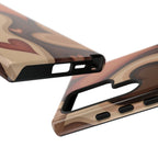 El ritmo está en el corazón | Funda Galaxy Retro Hearts