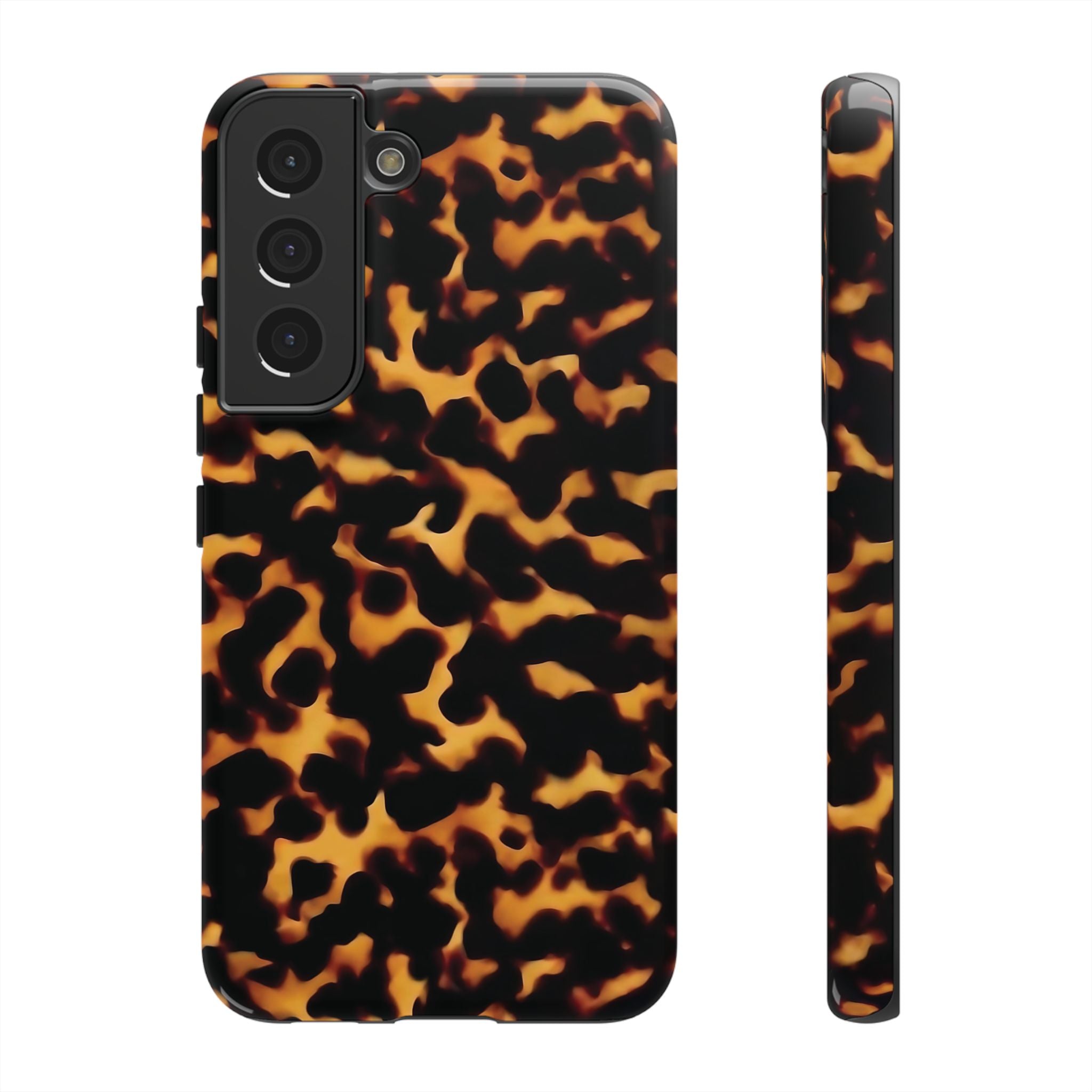 Tortie Tortoiseshell Print Galaxy Case