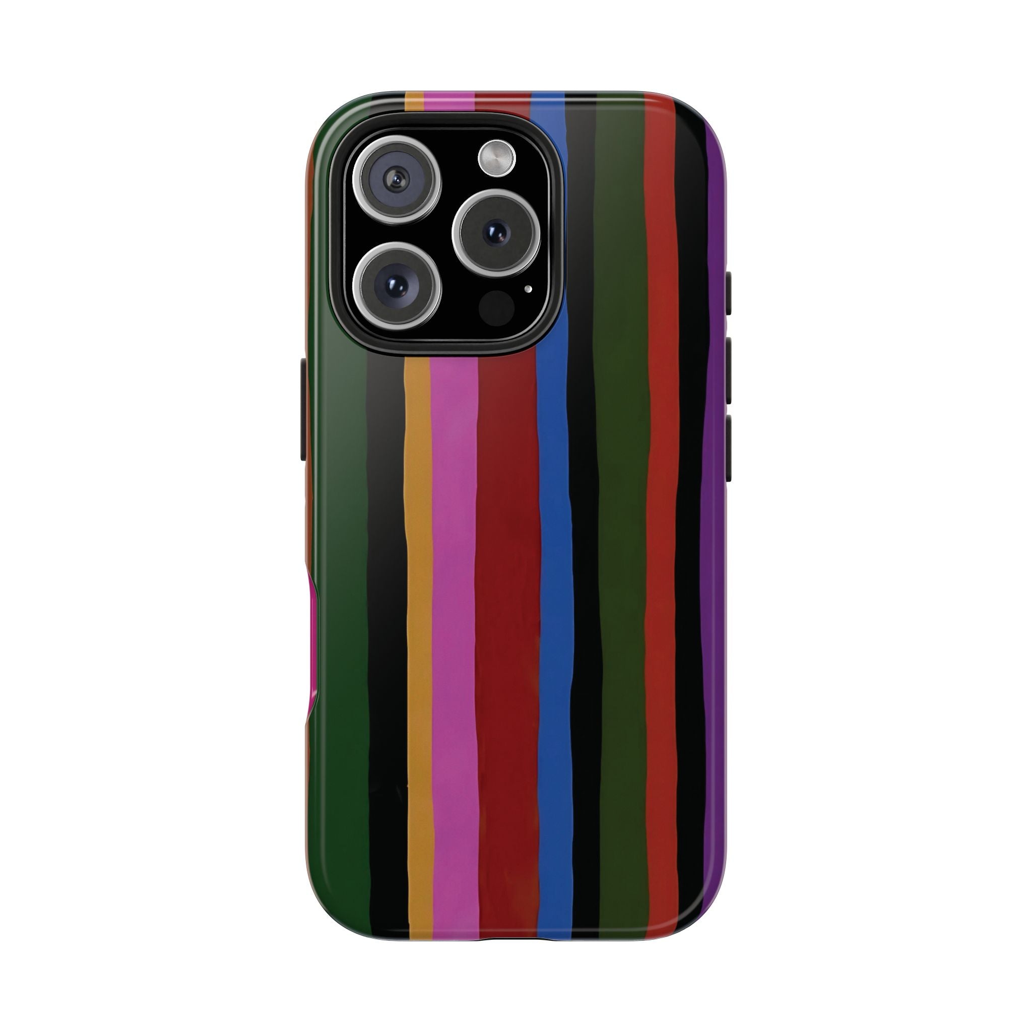 Painted Stripes iPhone Case