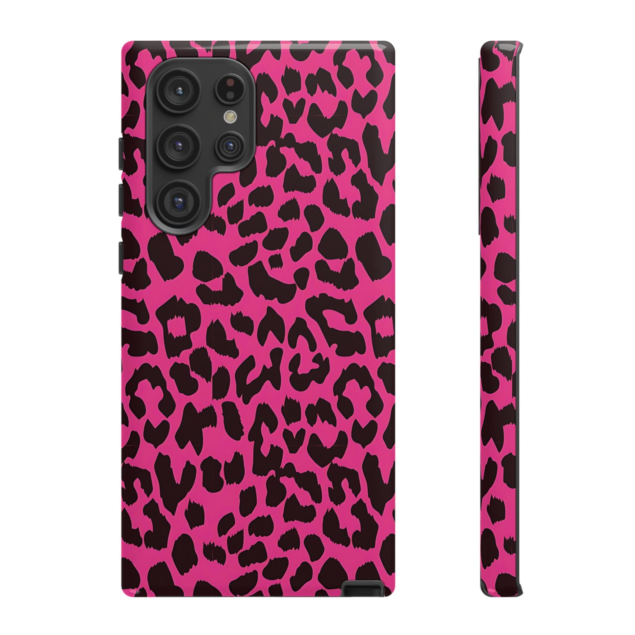 Catwalk Pink Leopard Galaxy Case