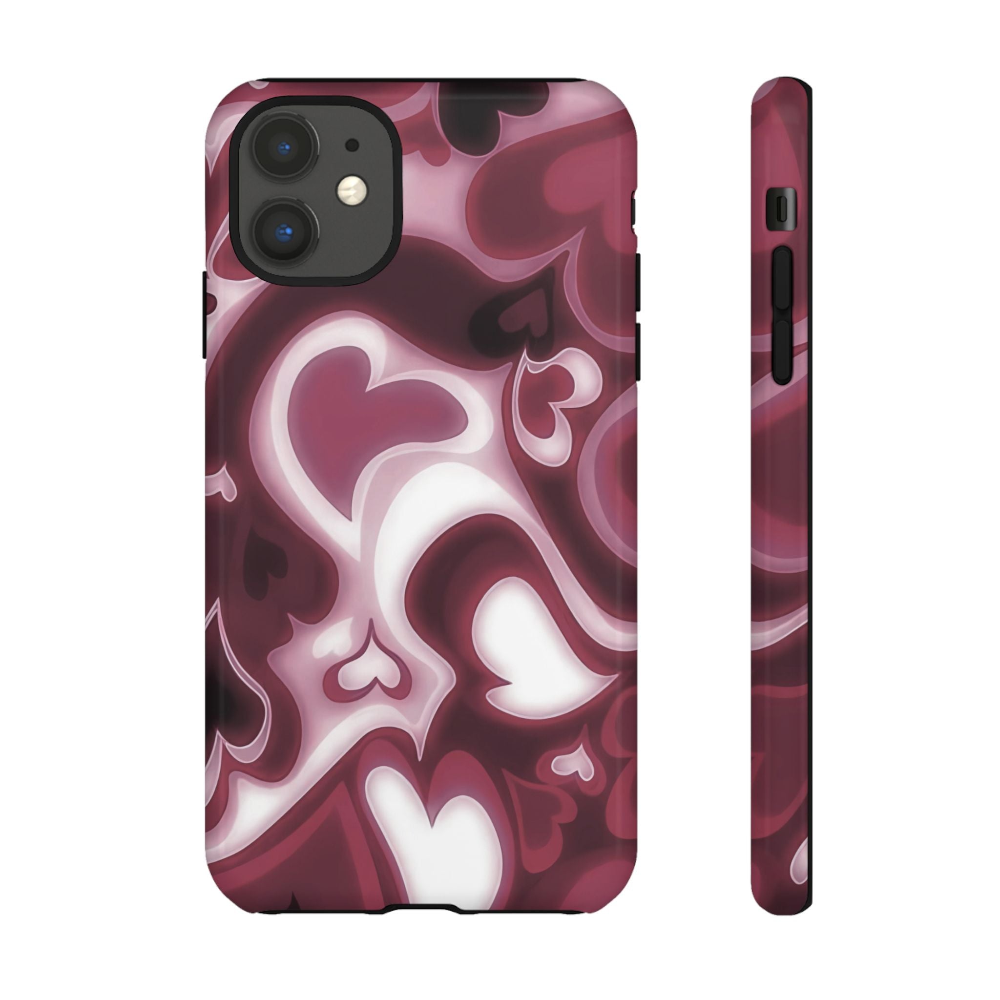Coque iPhone Dreamy Hearts | Coque rétro Hearts