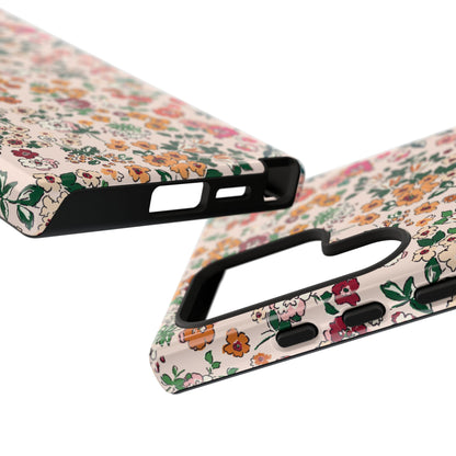 Estuche floral Galaxy con diseño de primavera 