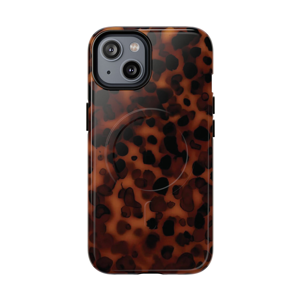 Shell Game | Dark Tortoiseshell Print MagSafe Case