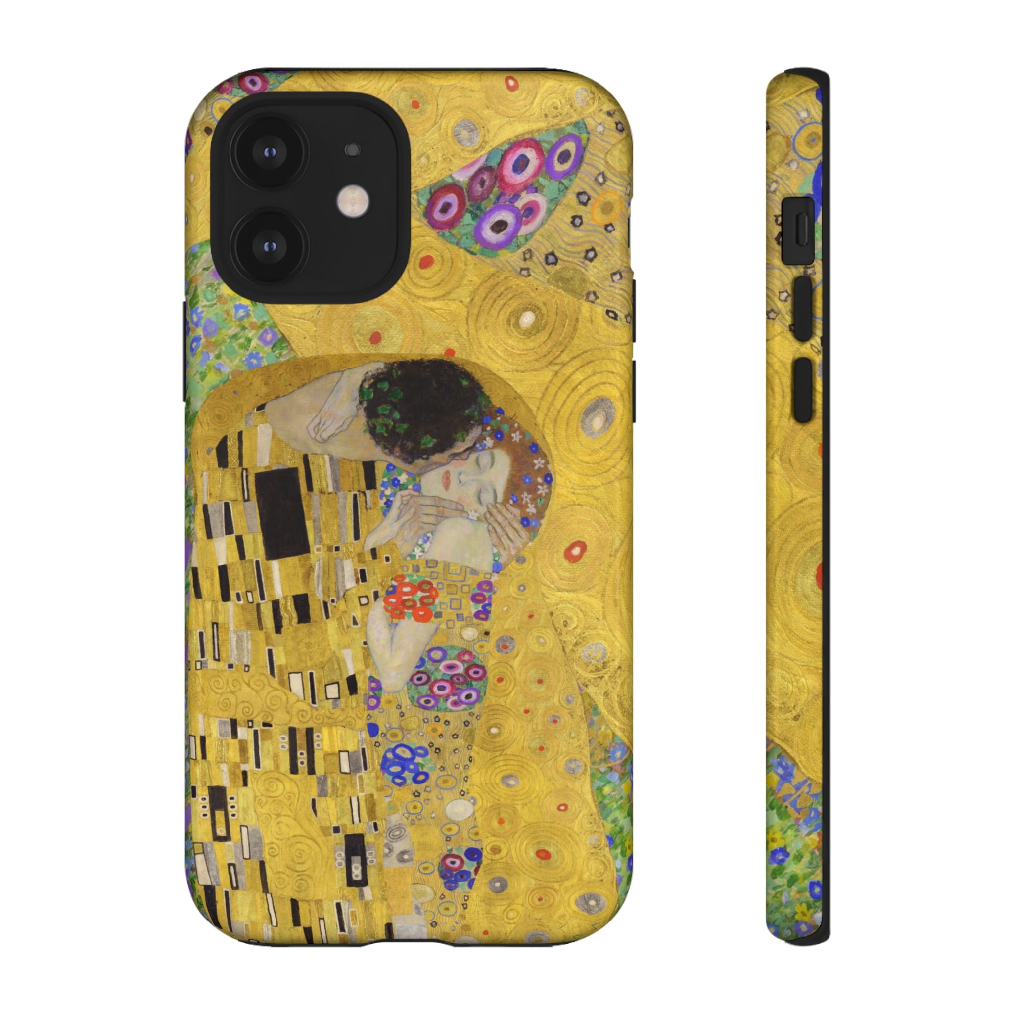 The Kiss | Klimt Collage iPhone Case
