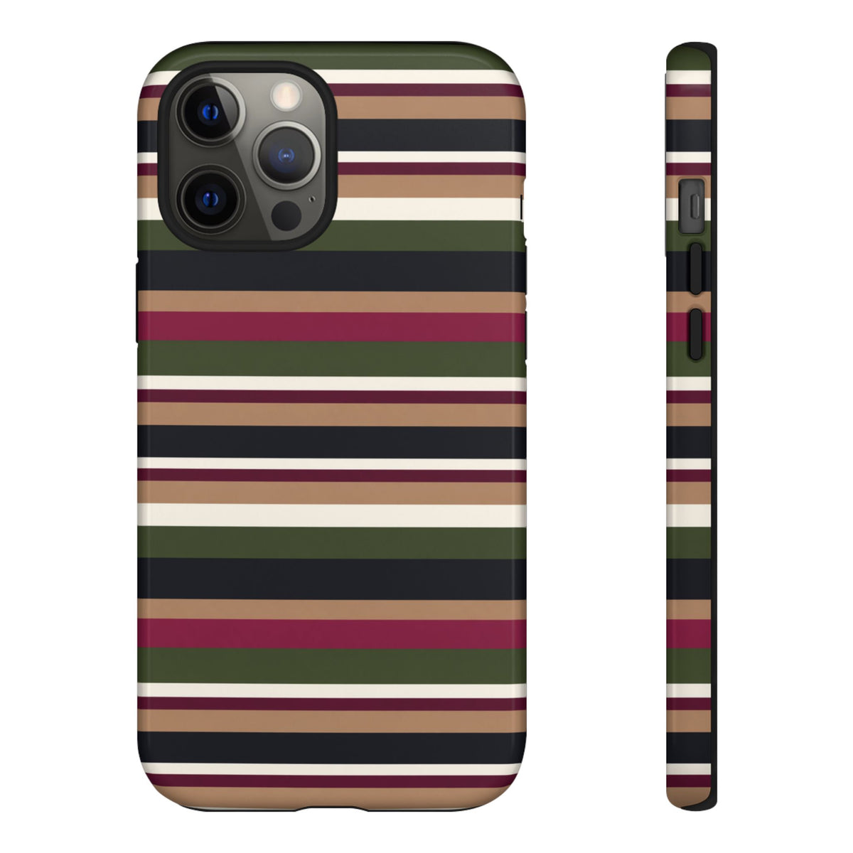 West End | Retro Striped iPhone Case