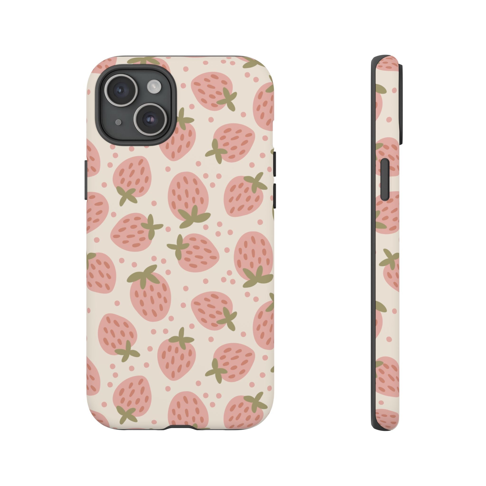 Strawberry Cream iPhone Case