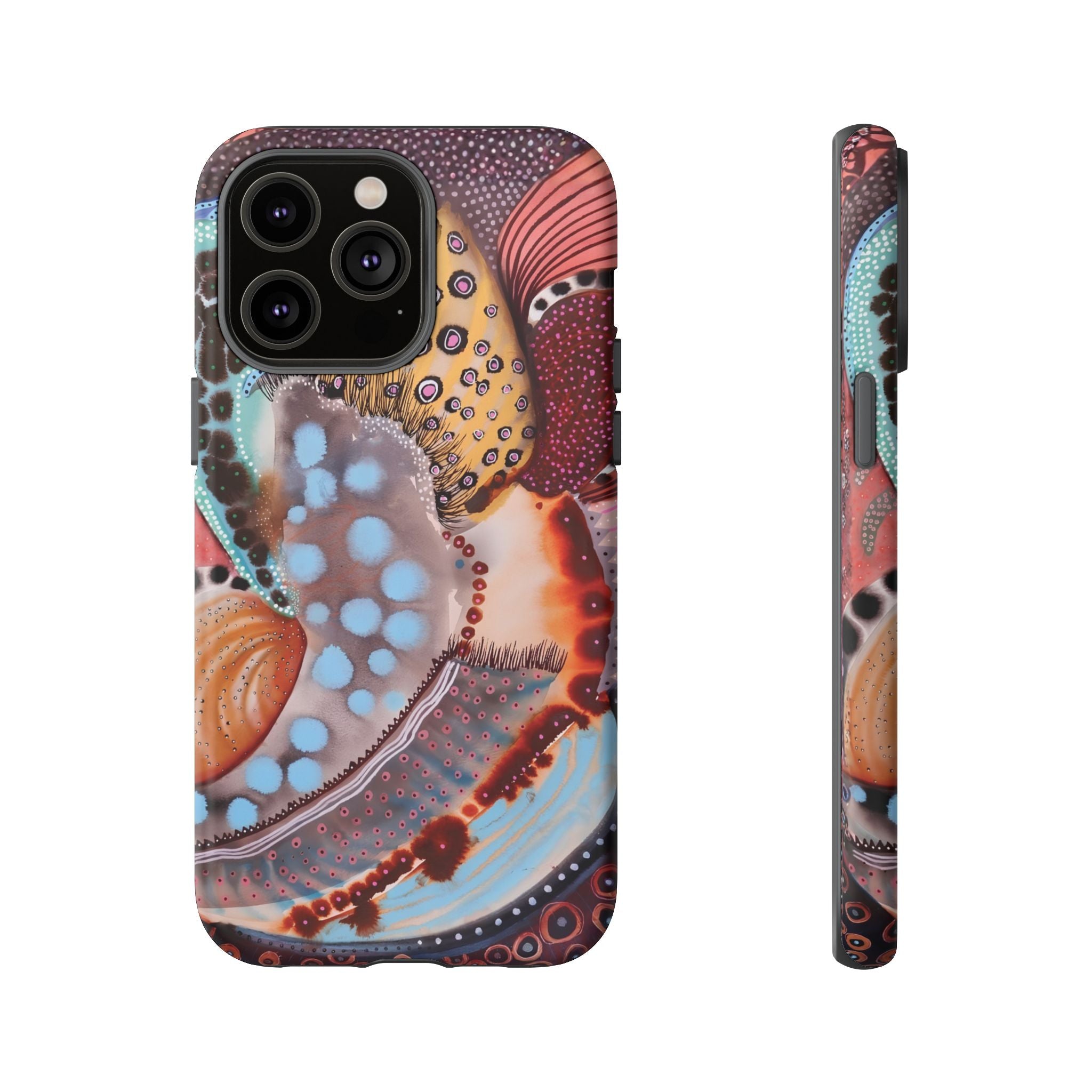 Ocean Echo | Abstract Sea Life iPhone Case