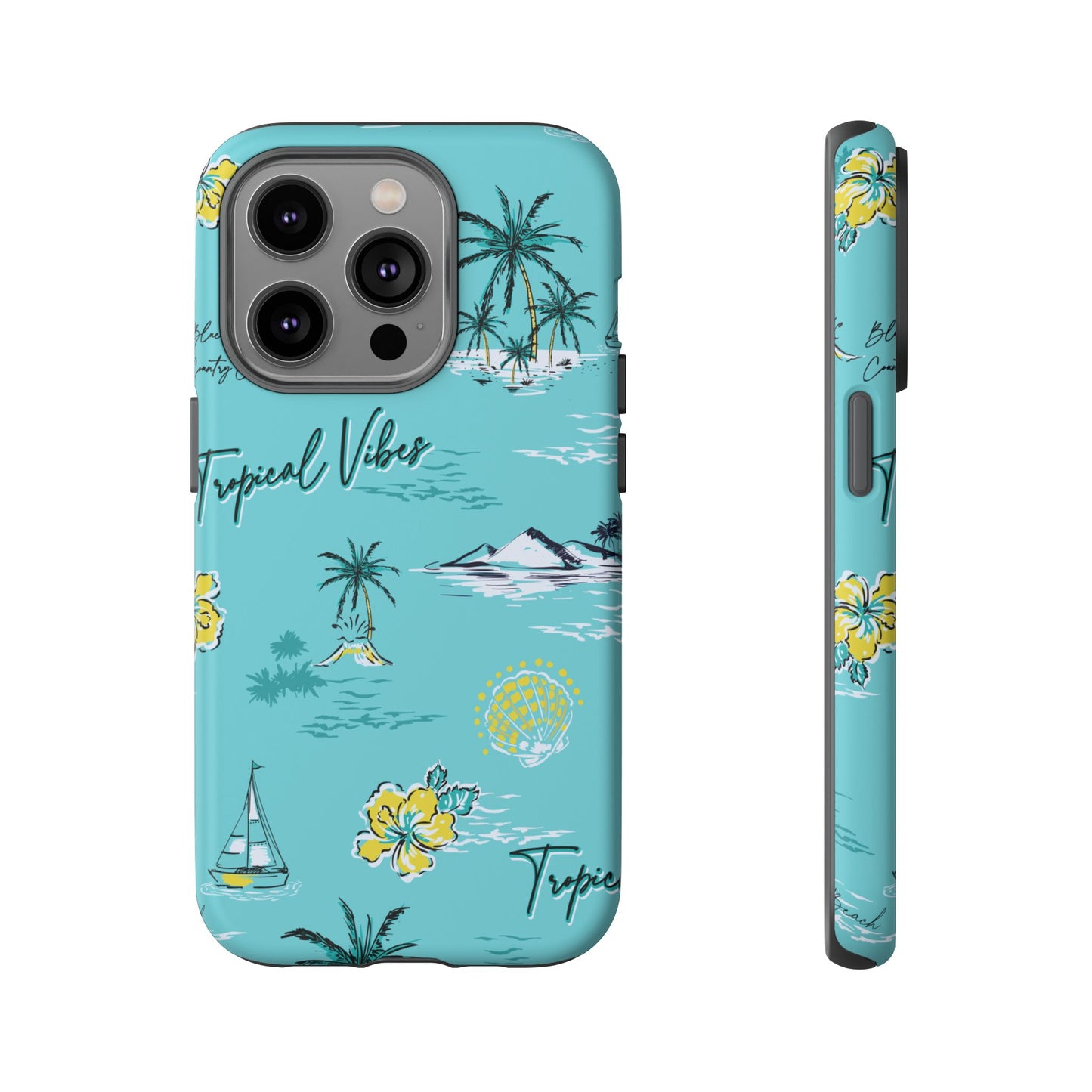 Tropical Vibes | Blue Island Vacation Case