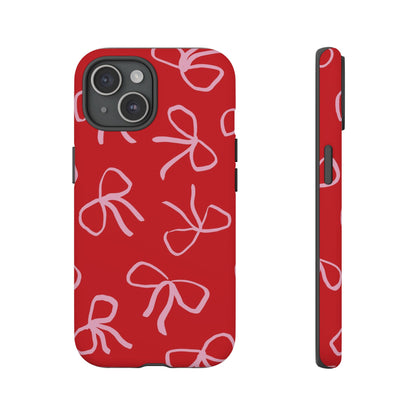 Ribbons & Bows | Red Coquette Case