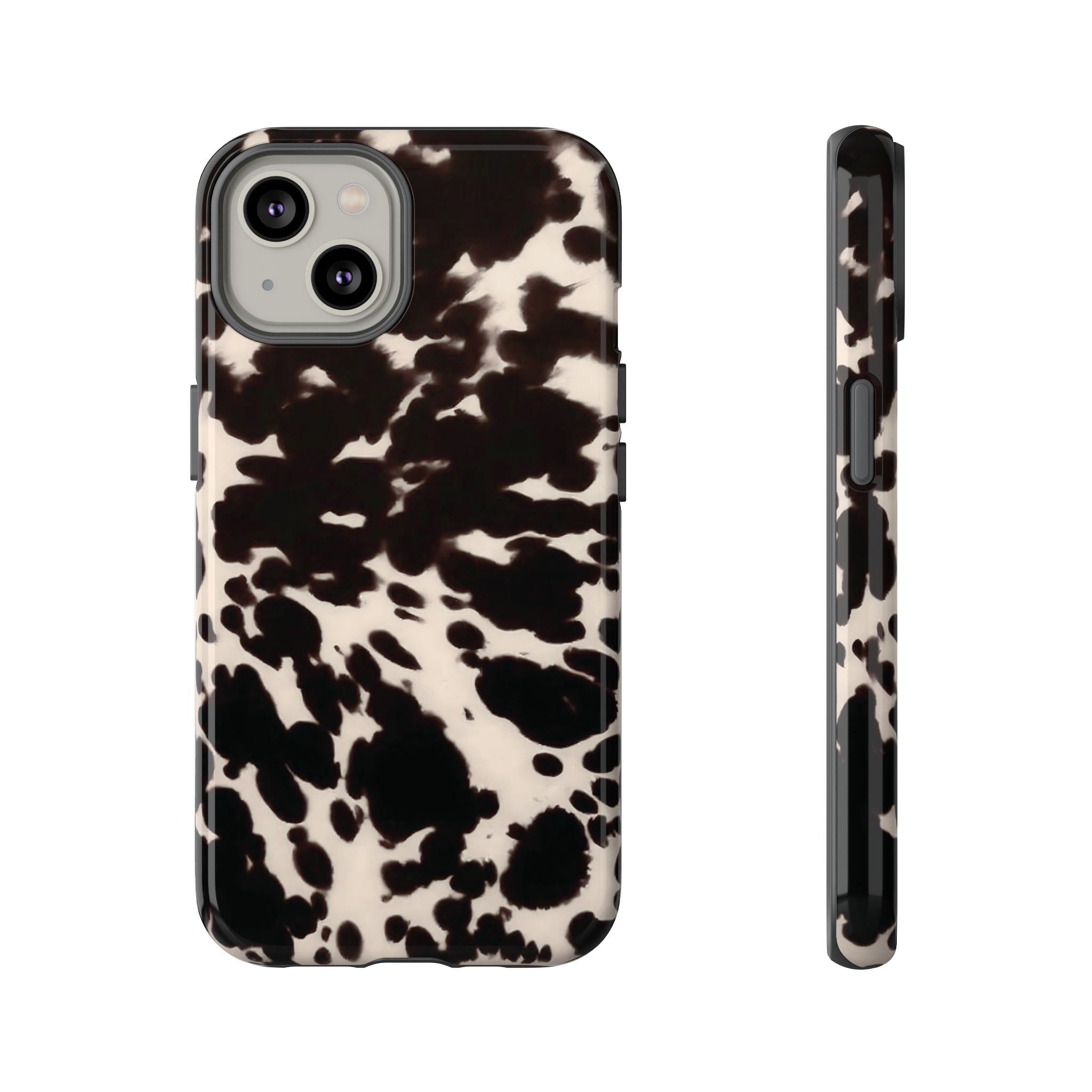 Spotted Cutie | Cow Print iPhone Case