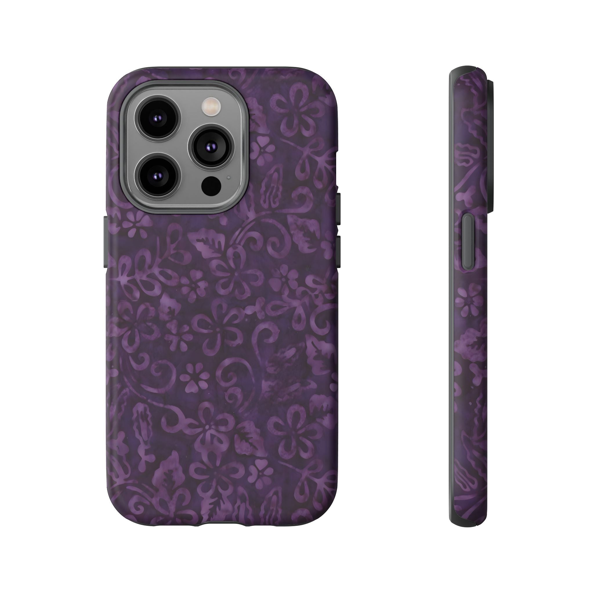 Violet Bloom iPhone Case