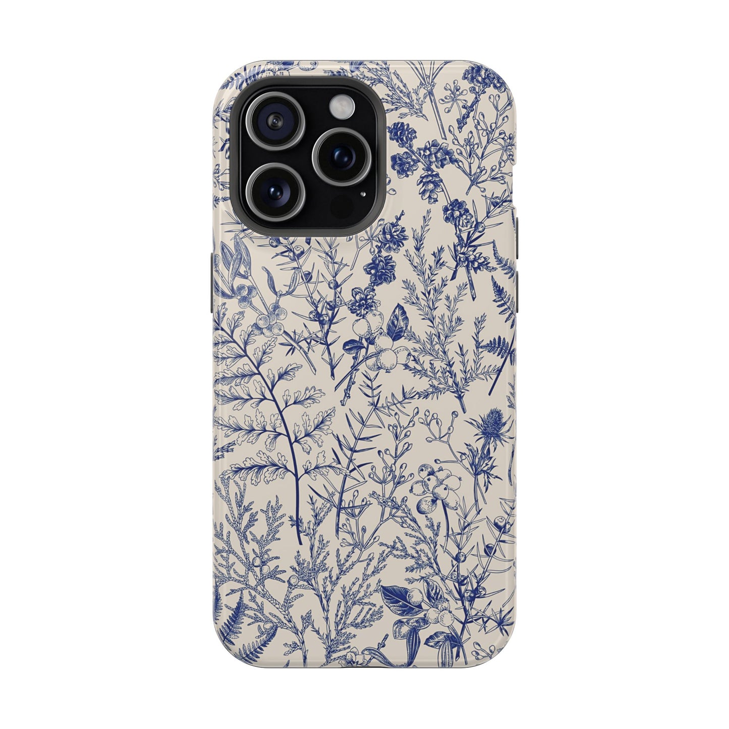 Botanical | Blue Floral MagSafe Case