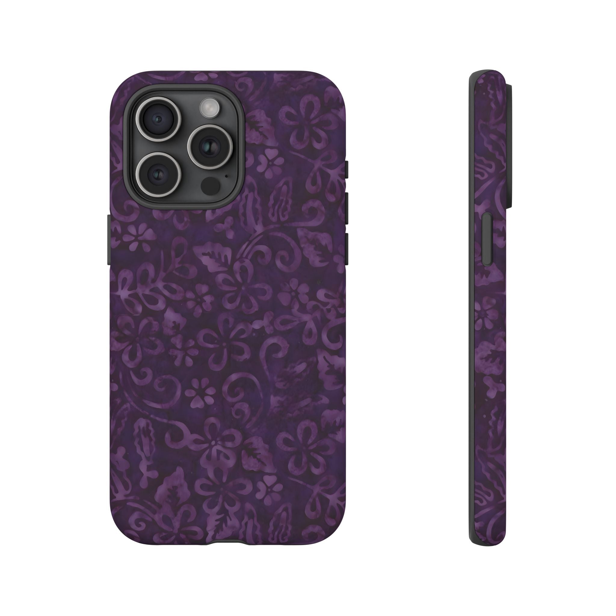 Violet Bloom iPhone Case