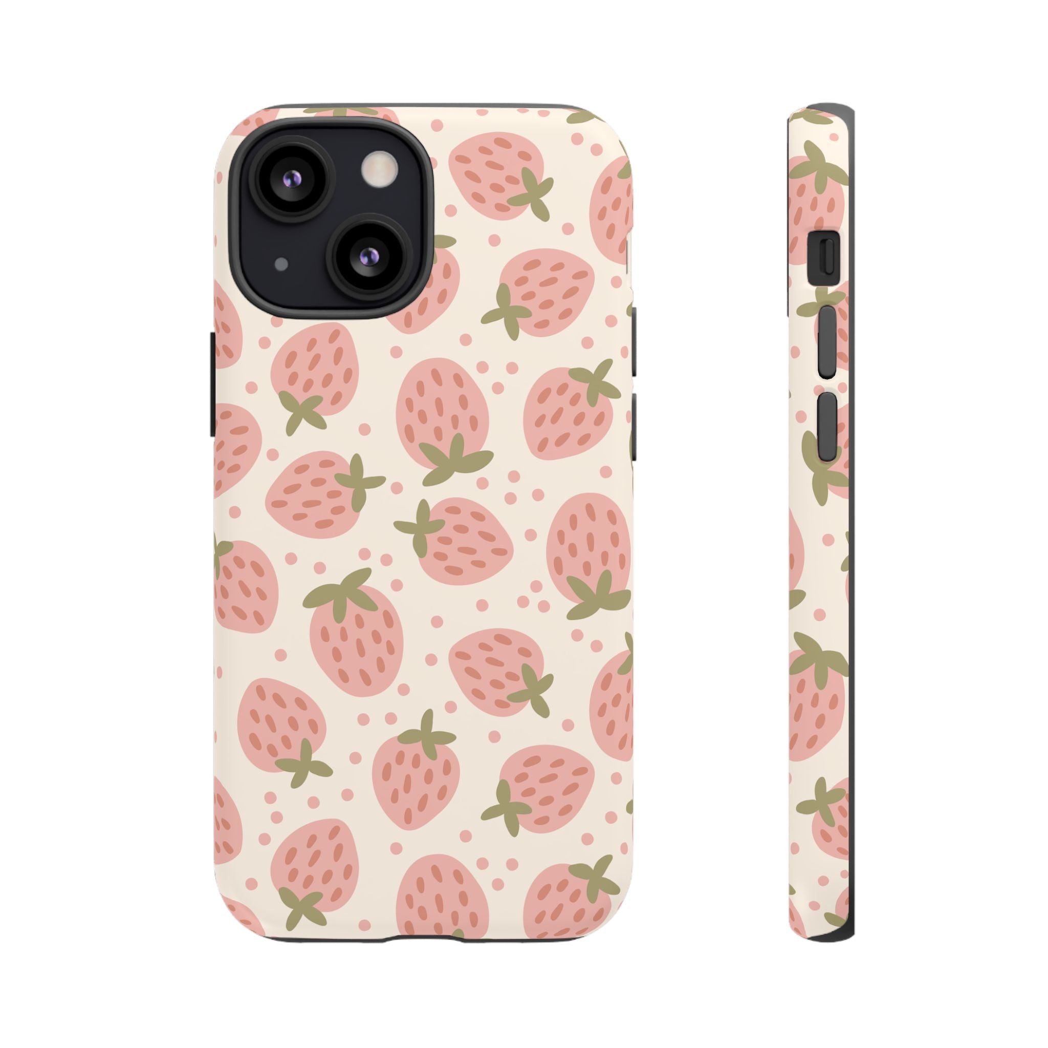 Strawberry Cream iPhone Case