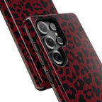 After Dark | Red Leopard Galaxy Case