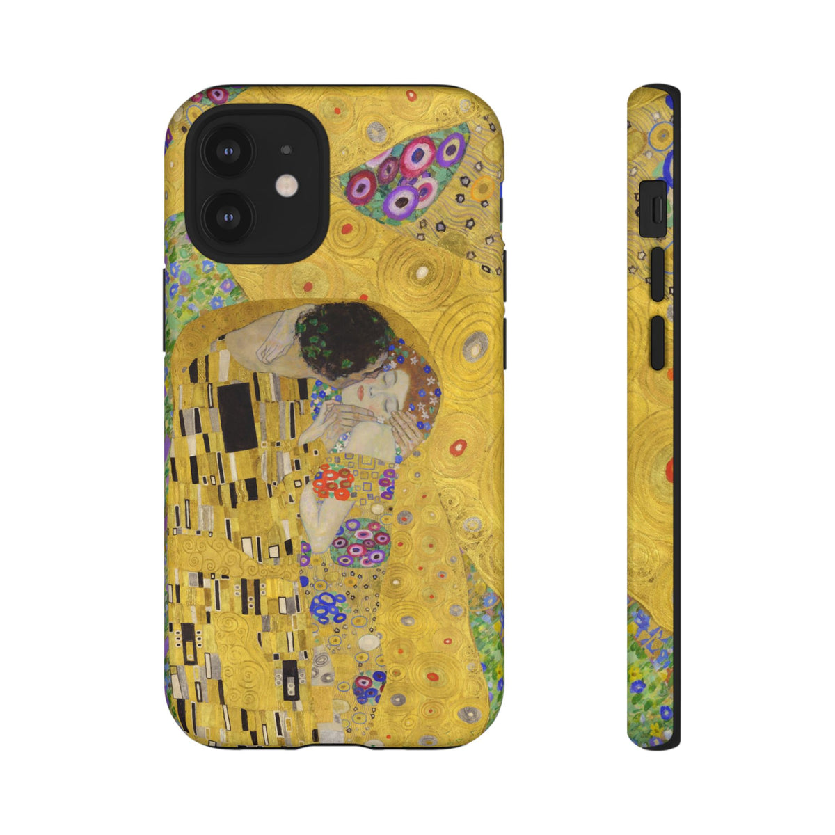 The Kiss | Klimt Collage iPhone Case