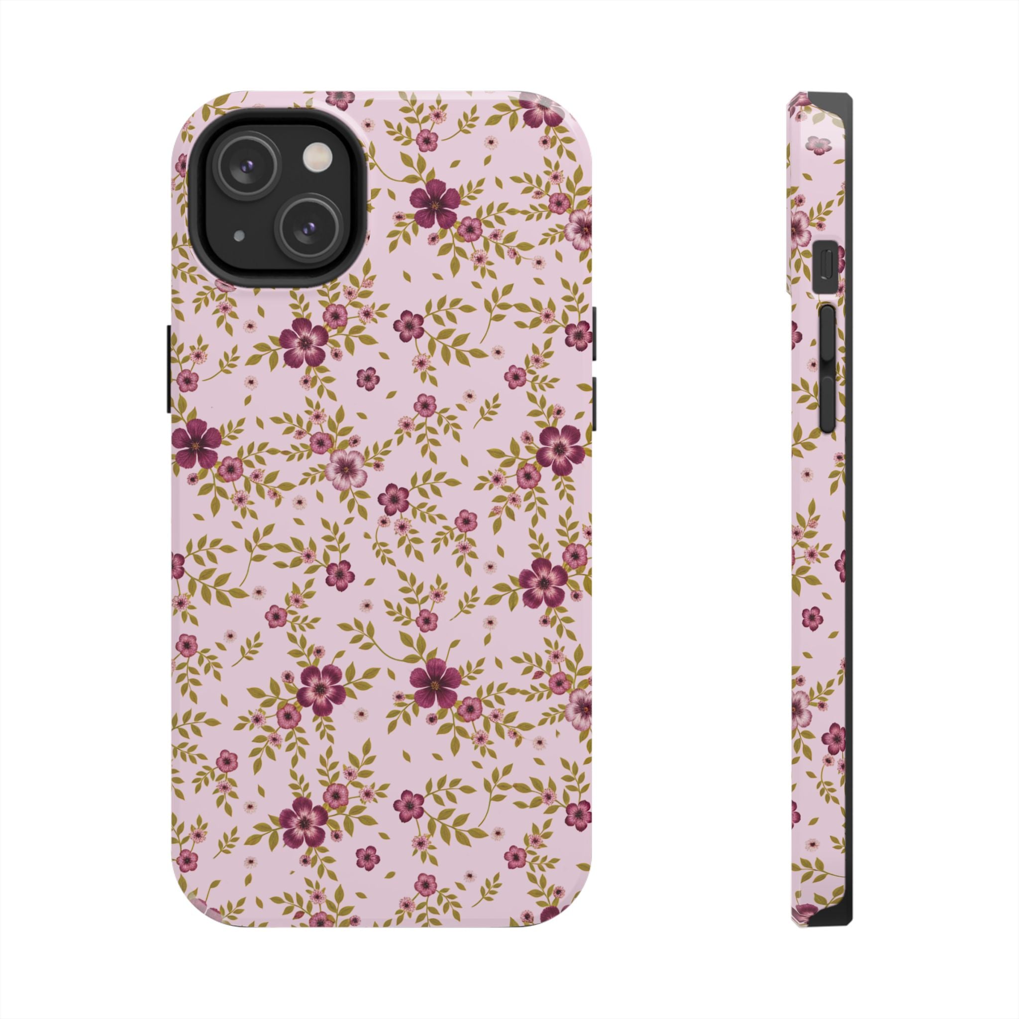 Lilac Petals Purple Floral iPhone Case