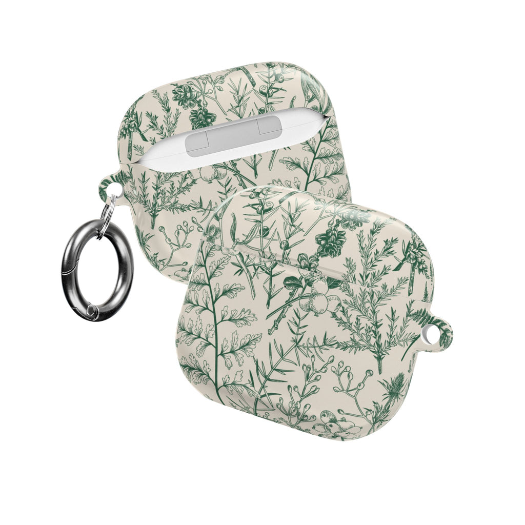 Sage Botanical AirPods Case