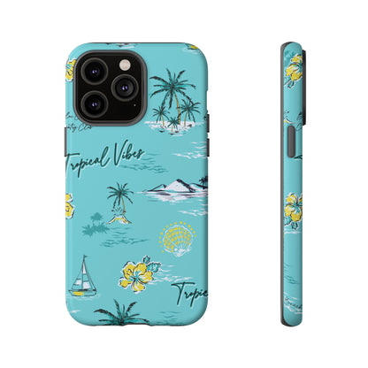 Tropical Vibes | Blue Island Vacation Case