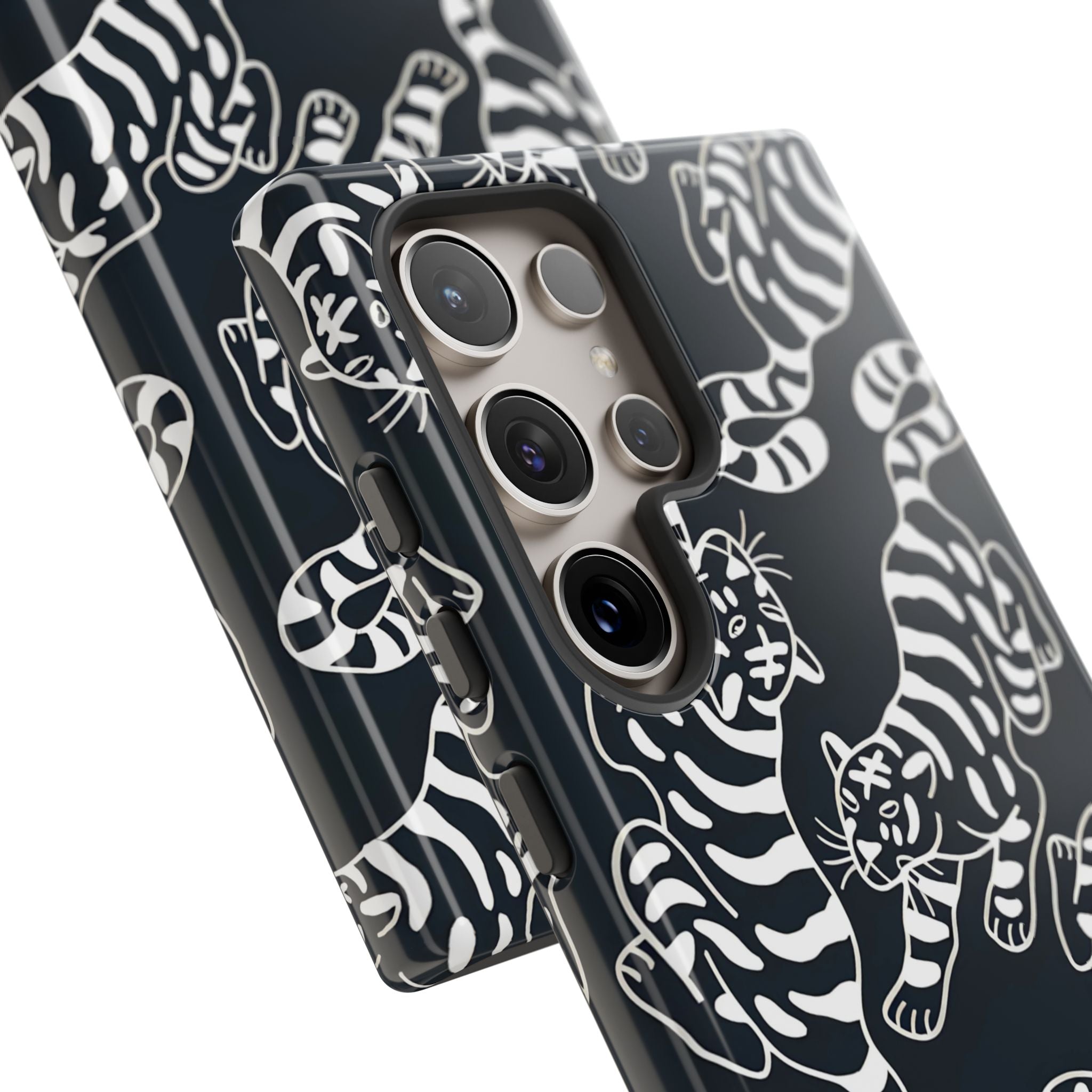 Tiger Tale White Tiger Galaxy Case