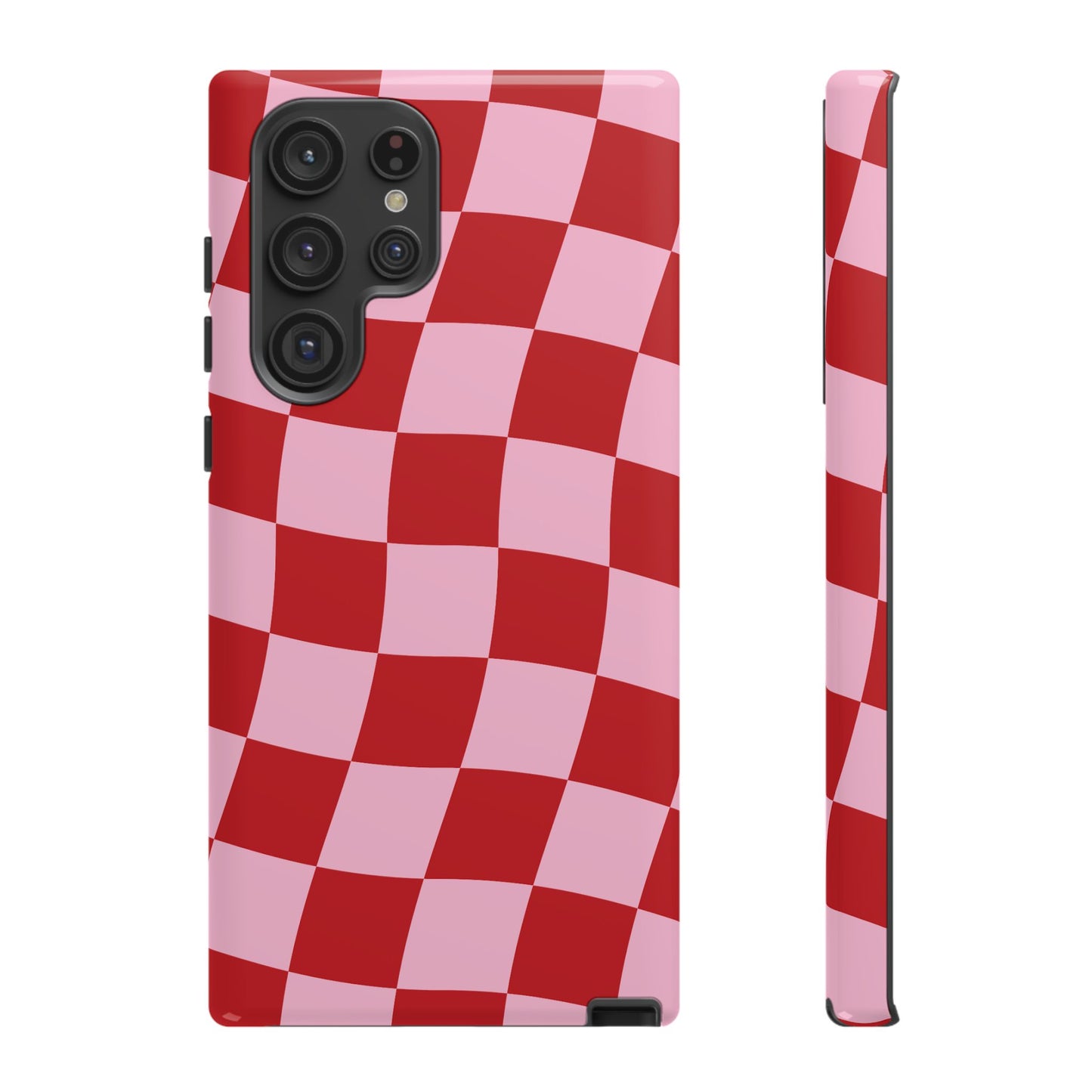 In Check | Wavy Checkerboard Case