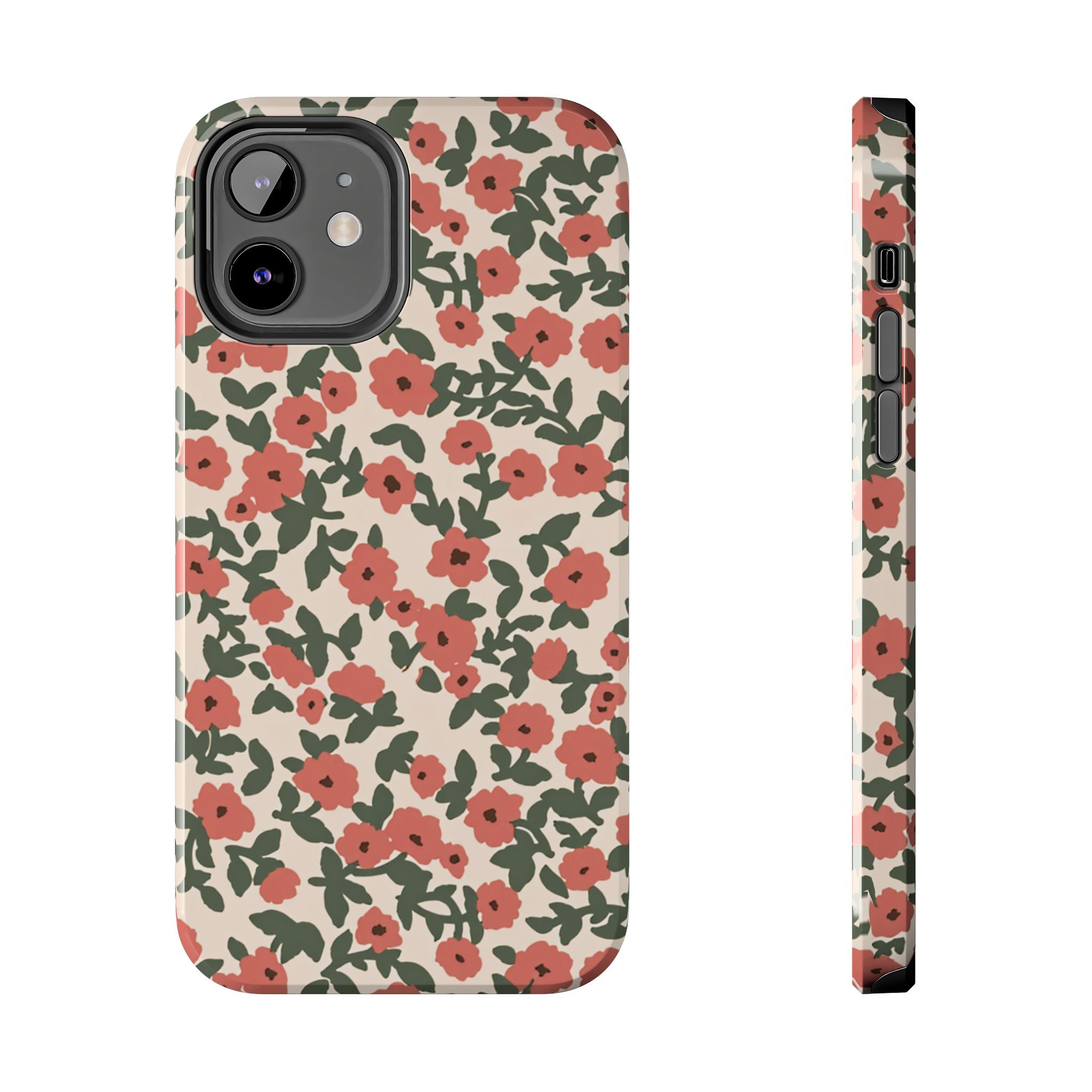 Painted Petals Floral iPhone Case