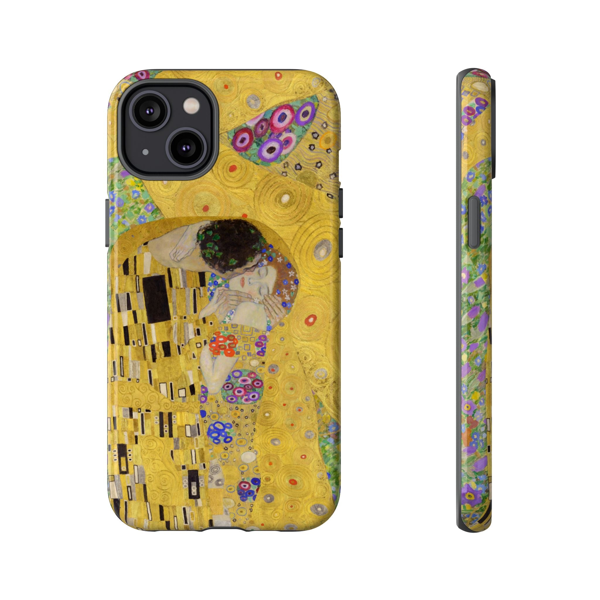 The Kiss | Klimt Collage iPhone Case