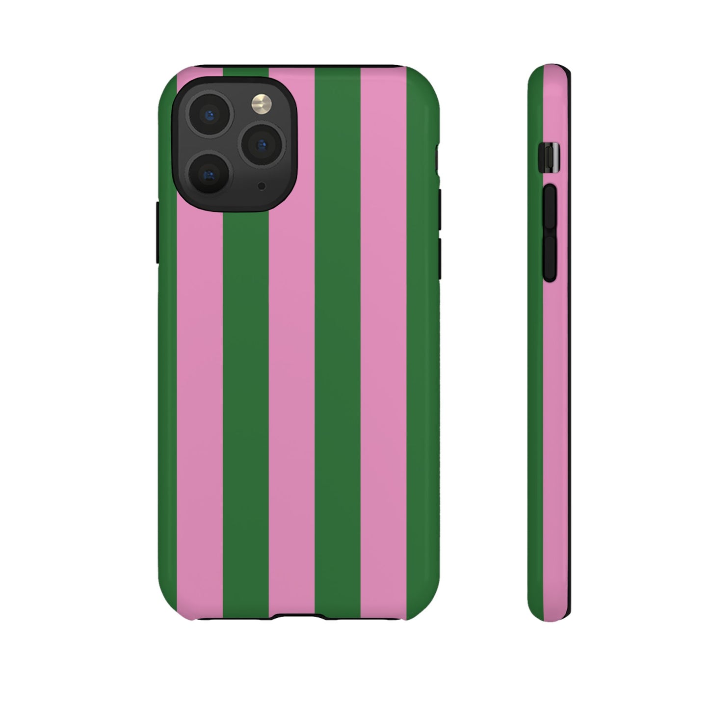 Retro Stripe | Pink & Green Y2K Case