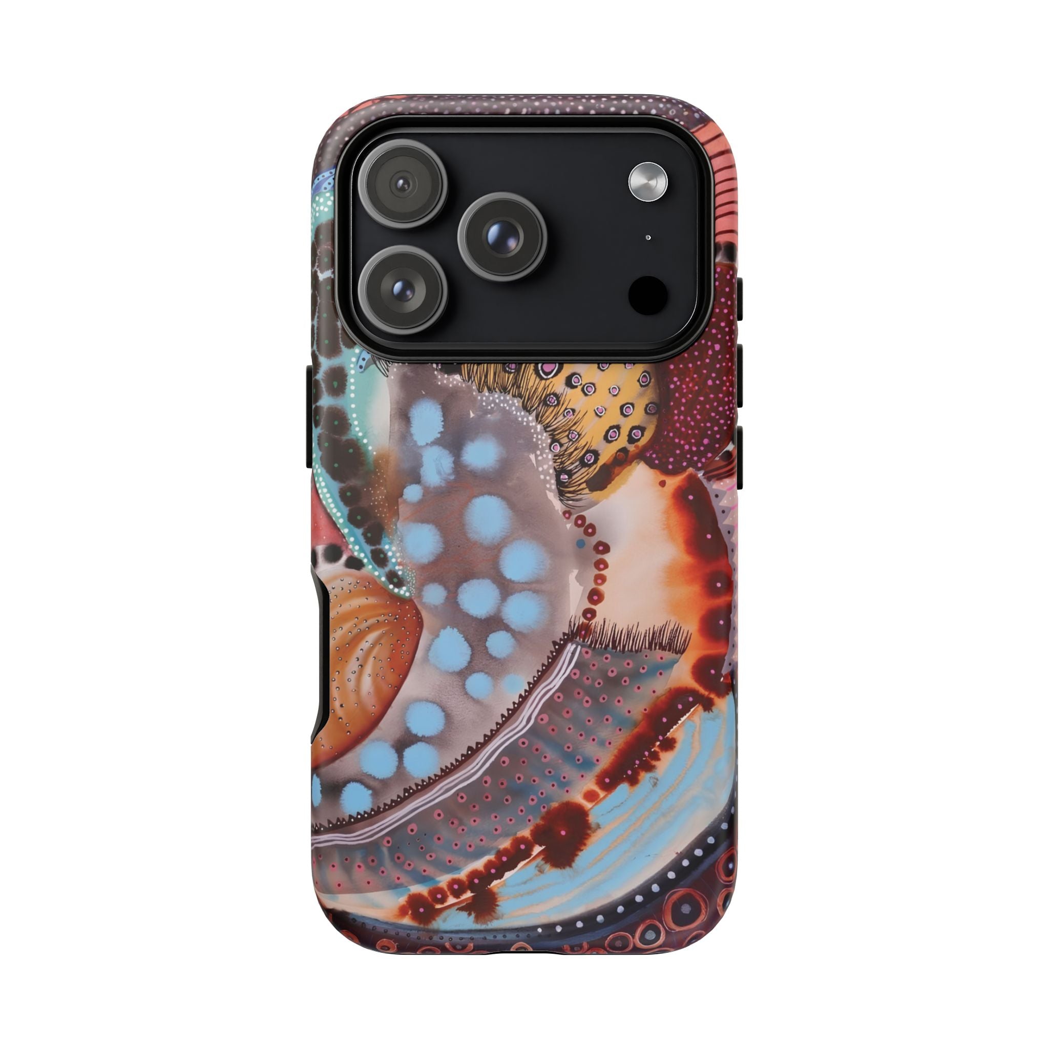 Ocean Echo | Abstract Sea Life iPhone Case