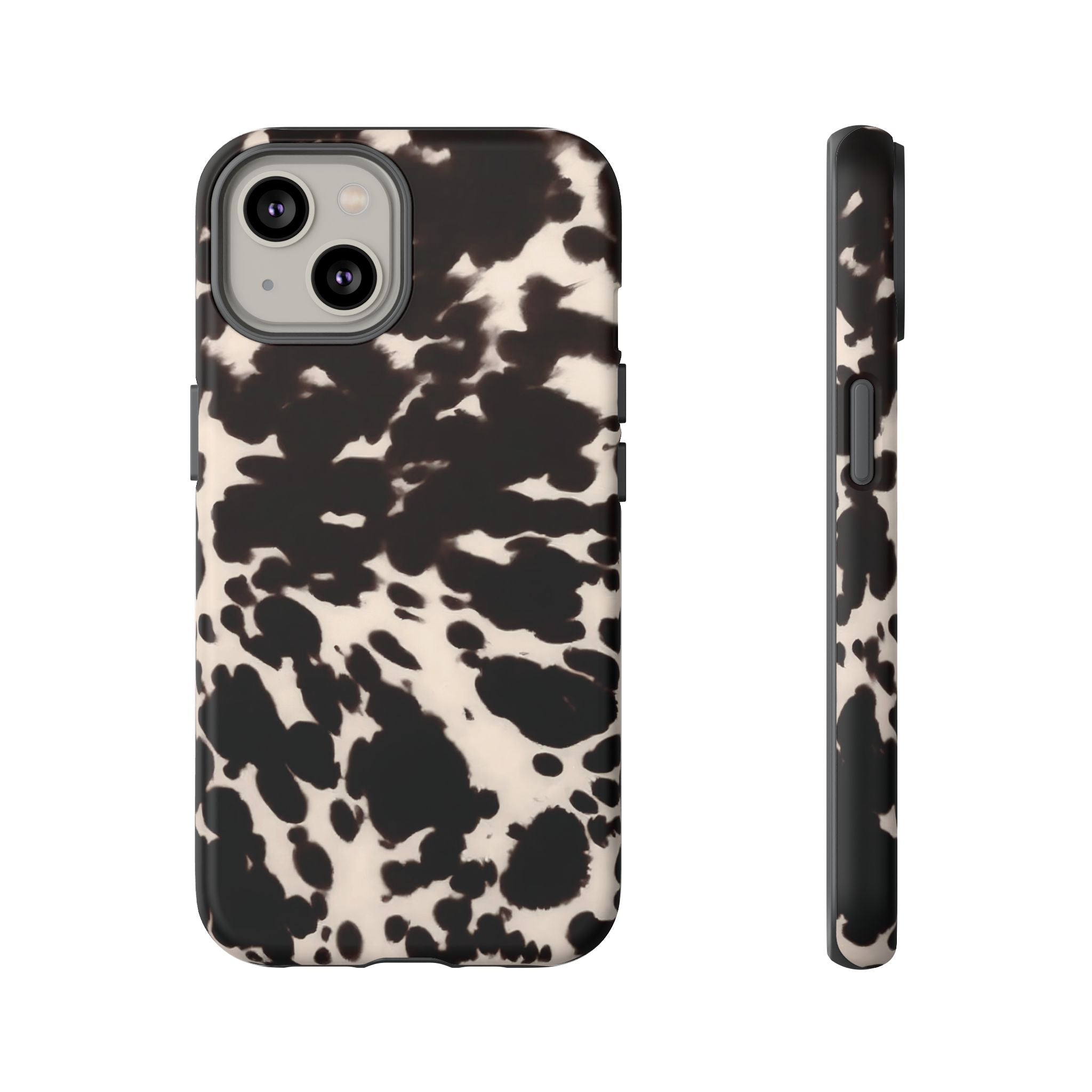 Spotted Cutie | Cow Print iPhone Case