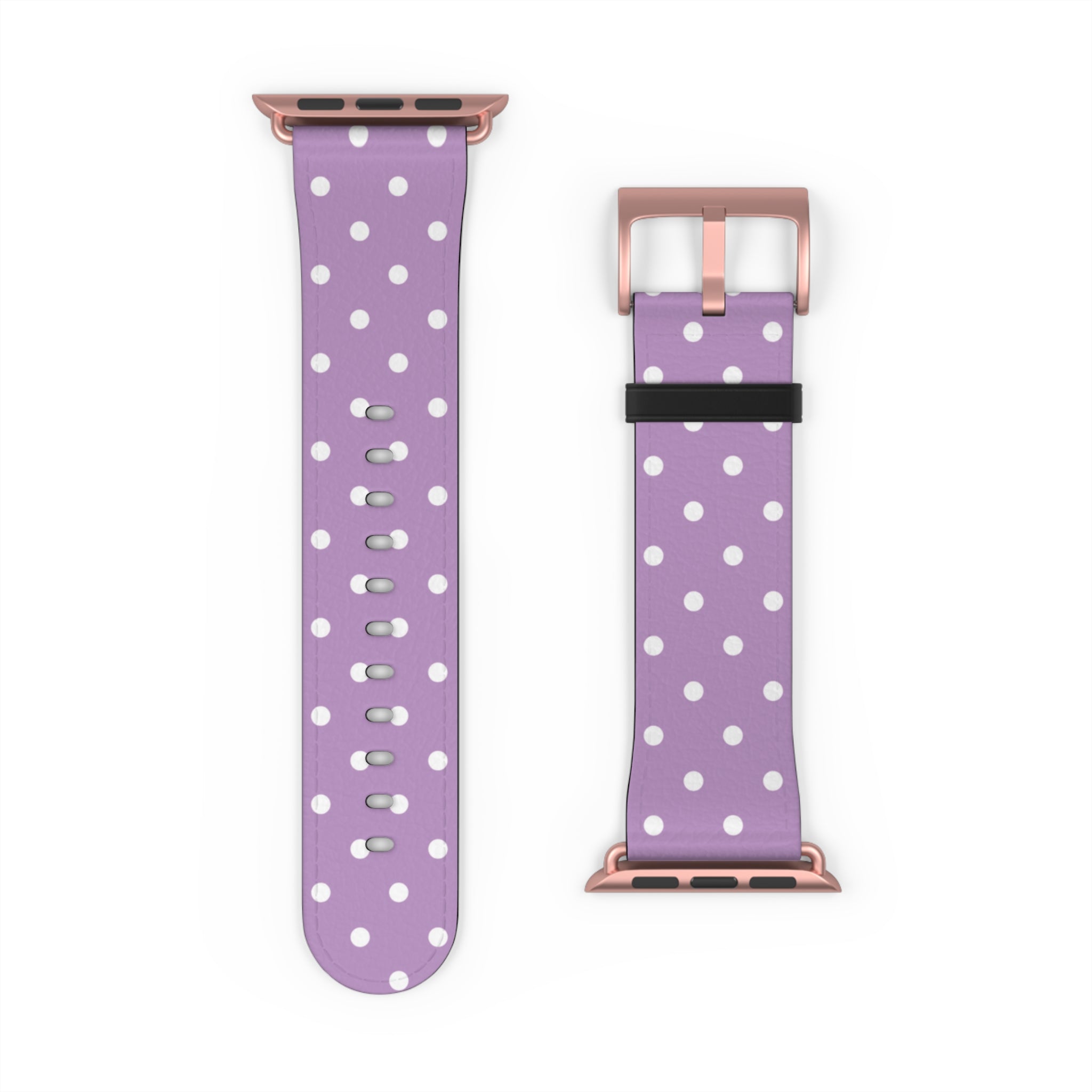 Purple Polka Dot Apple Watch Band