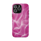 Pool Daze Pink Abstract iPhone Case